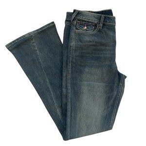 TRUE RELIGION Joey Sn Flap Flare Jeans Size 32